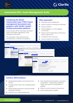 Automated MCL Asset Management Suite