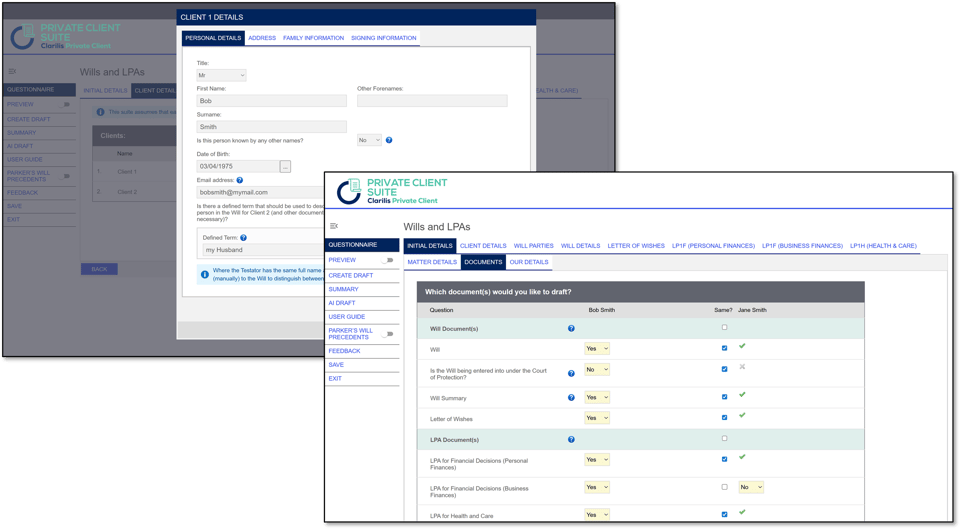 Clarilis Private Client Combined 1