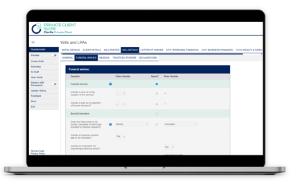Private Client Dual Grid Laptop