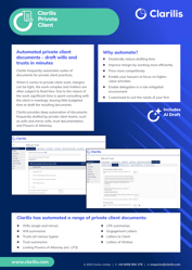 Private Client Factsheet cover
