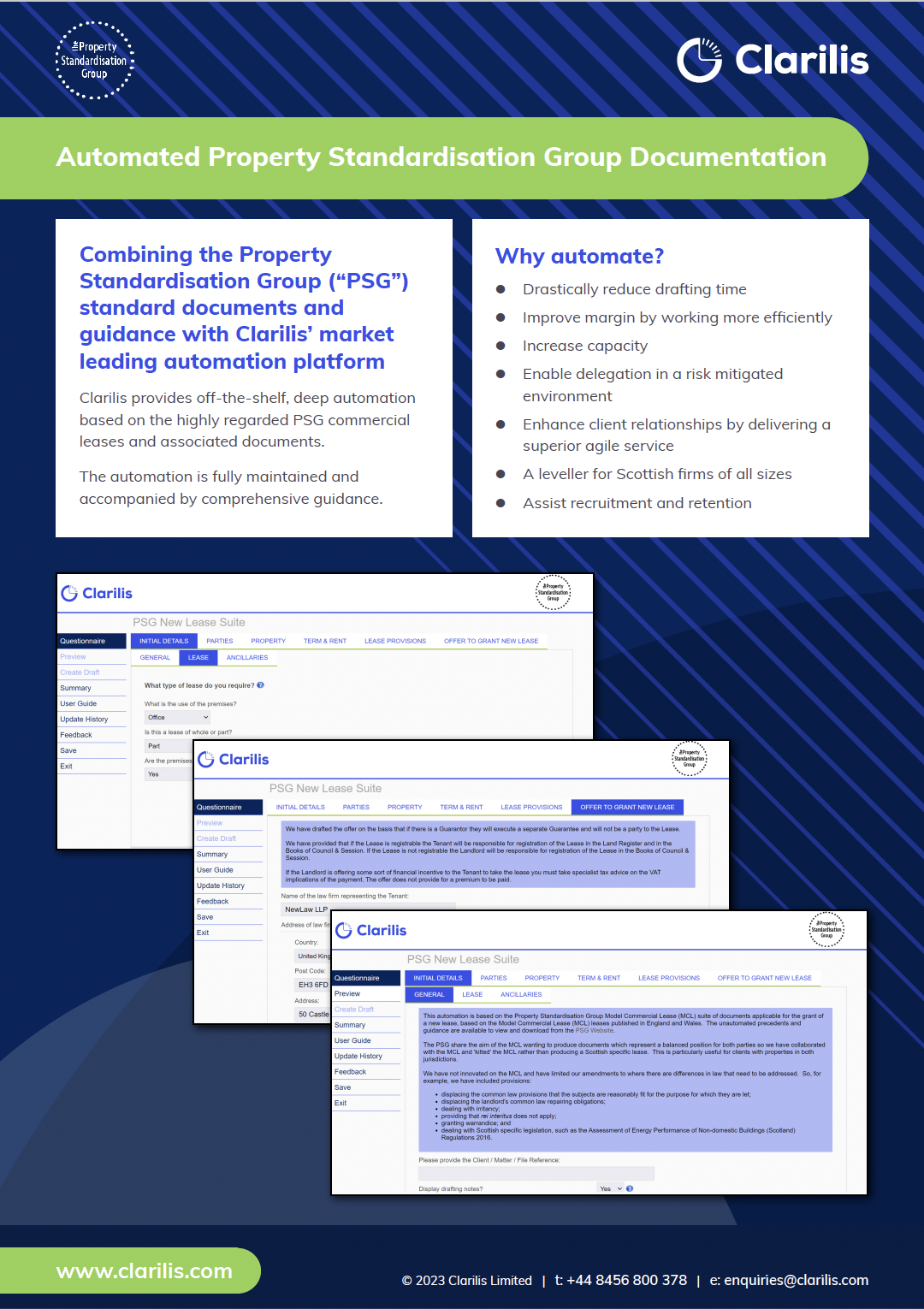 Psg Std Example Automated Property Standardisation Group (PSG) Suite