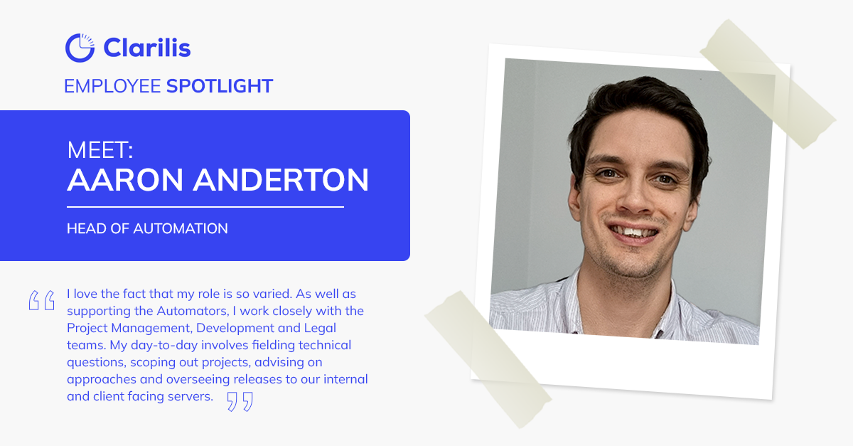 Employee Spotlight Aaron