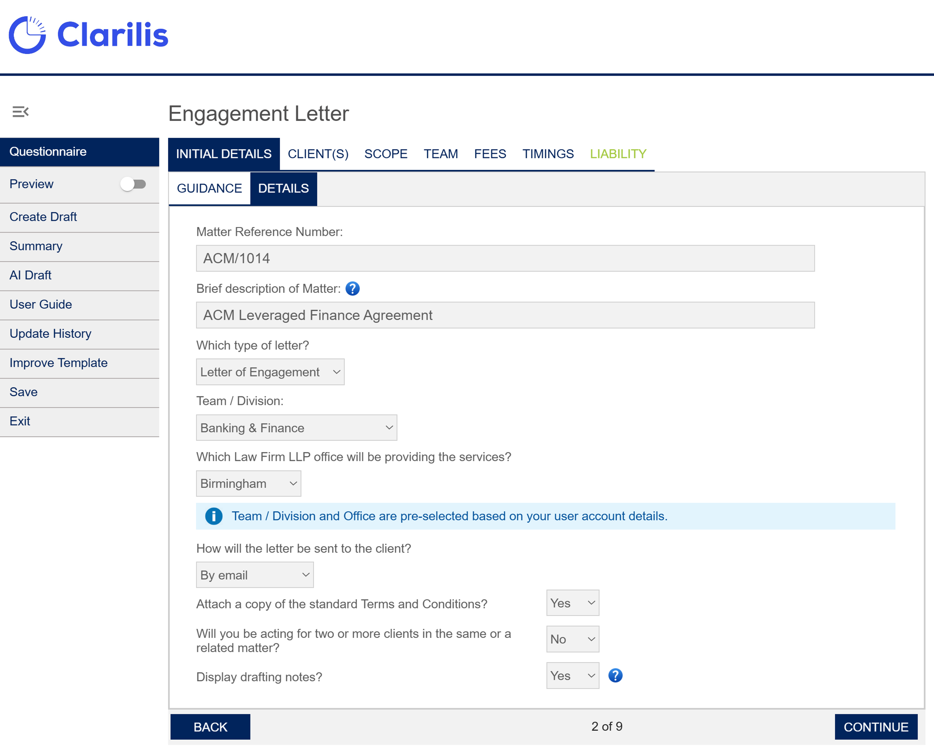 Enagagement Letterss 2026 3