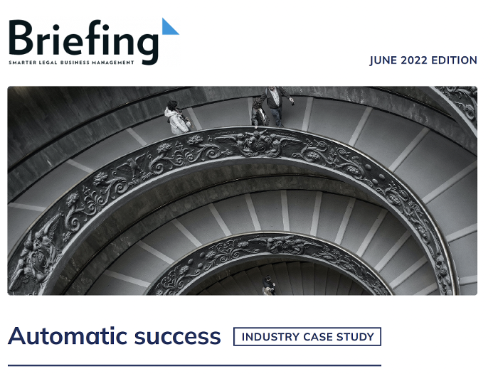 Briefing June 2022 Edition: Automatic Success - Industry Case Study