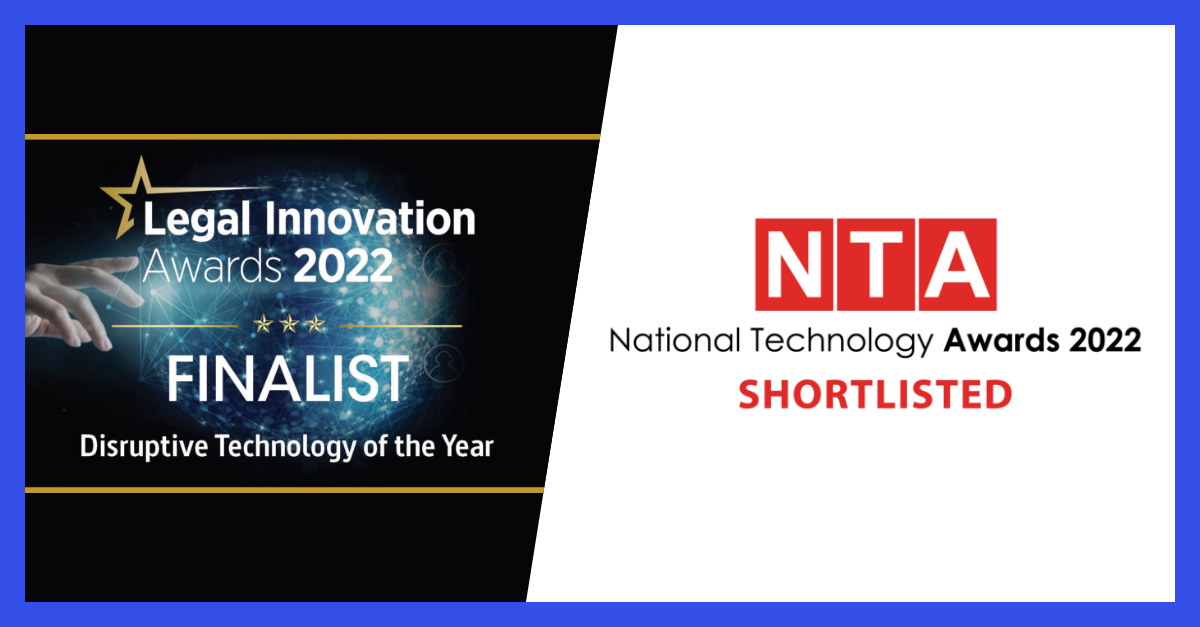 Legal Week Innovation and National Technology Award Finalists