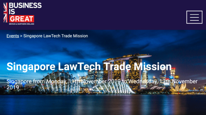 Clarilis heads to Singapore for the first Legal Tech Trade Mission