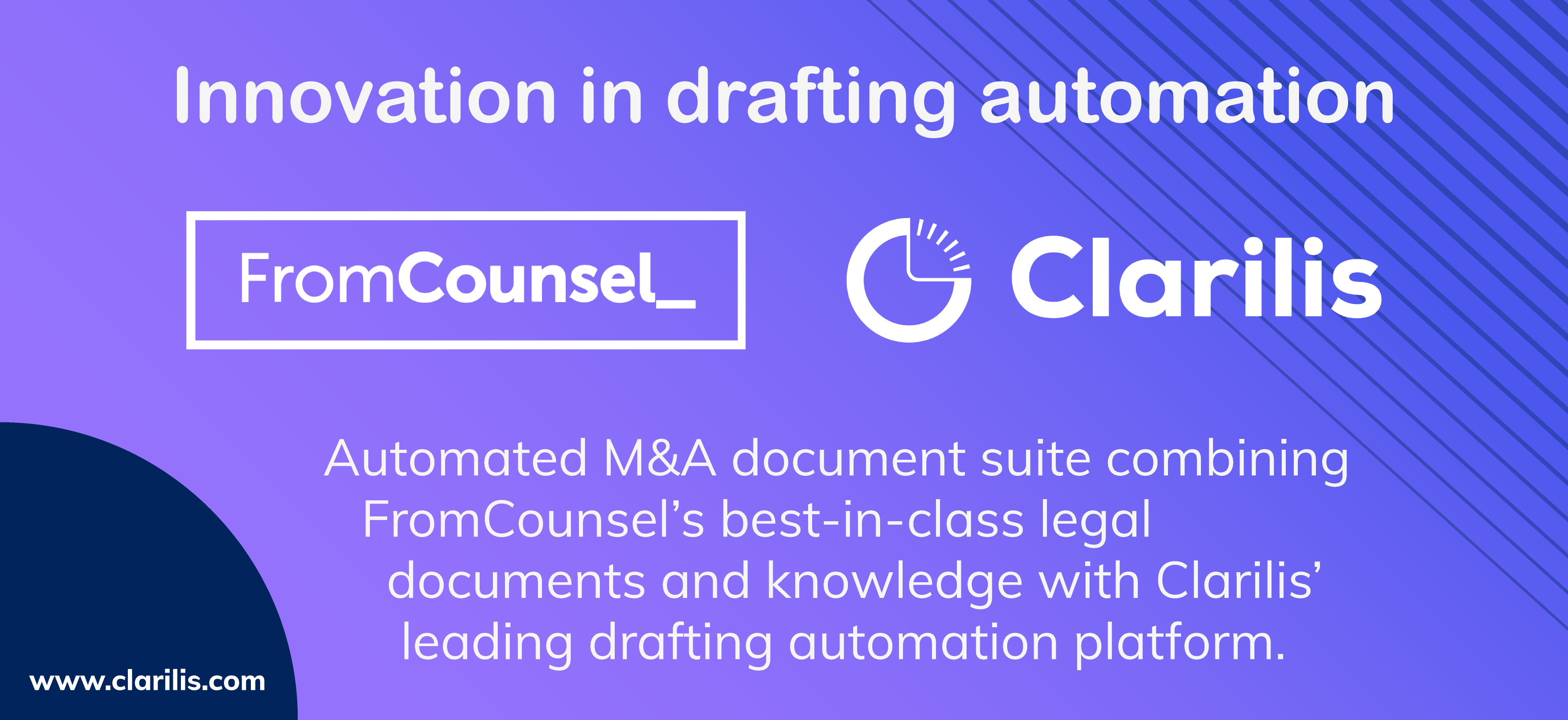 Innovation in drafting automation: Clarilis and FromCounsel partnership