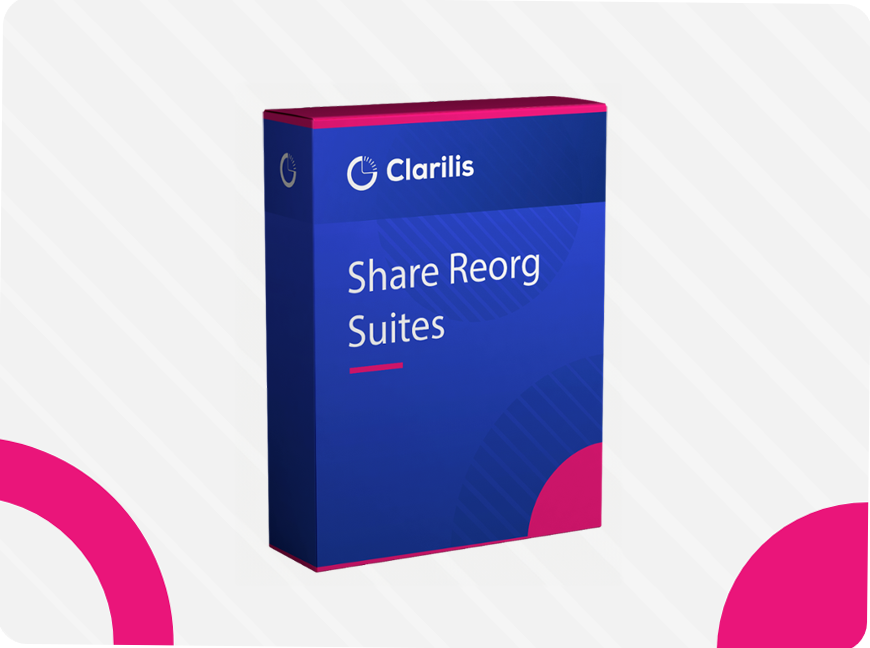 Share Reorg with background