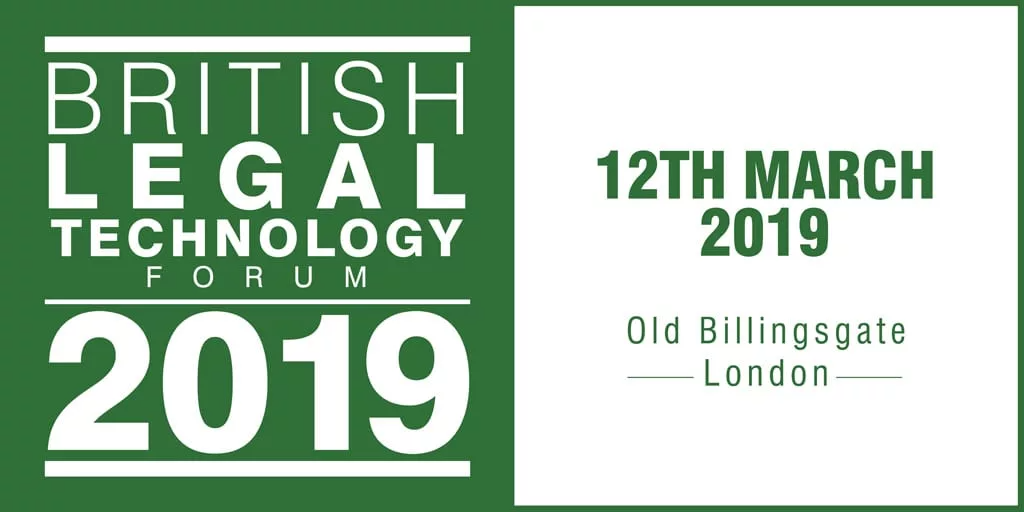 The British Legal Technology Forum 2019