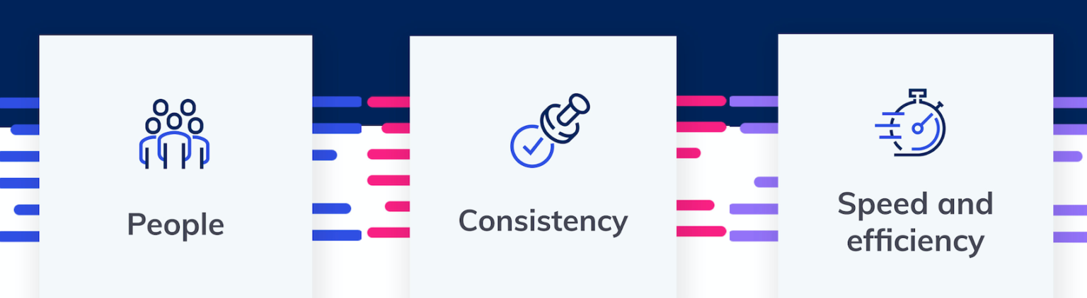 People, Consistency, Speed and Efficiency